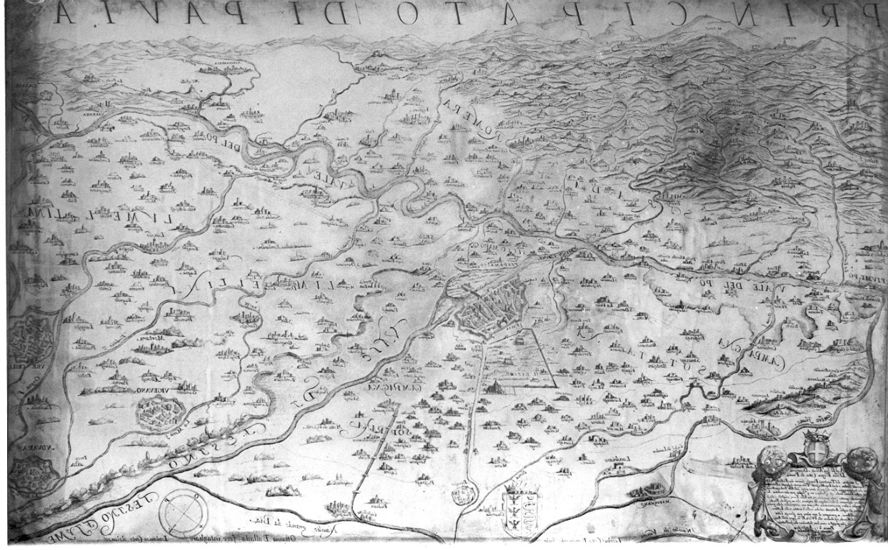 principato di Pavia (stampa) - ambito italiano (sec. XVII)