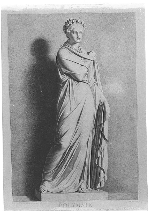 Polimnia (stampa) di Ruotte Louis Charles, Reverdin Gédéon (sec. XIX)