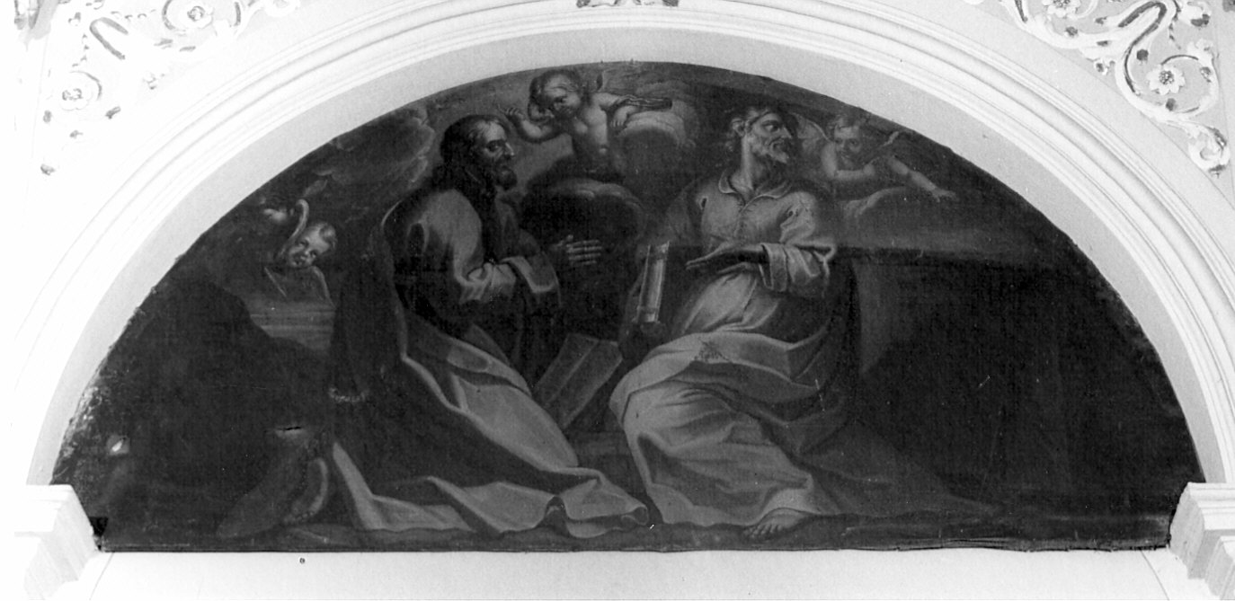 evangelisti (dipinto, ciclo) - ambito lombardo (ultimo quarto sec. XVII)