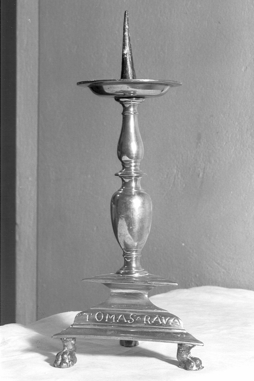 candeliere, serie - bottega lombarda (sec. XIX)