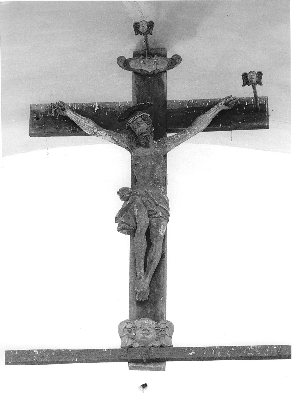 crocifisso, opera isolata - bottega lombarda (sec. XVIII)