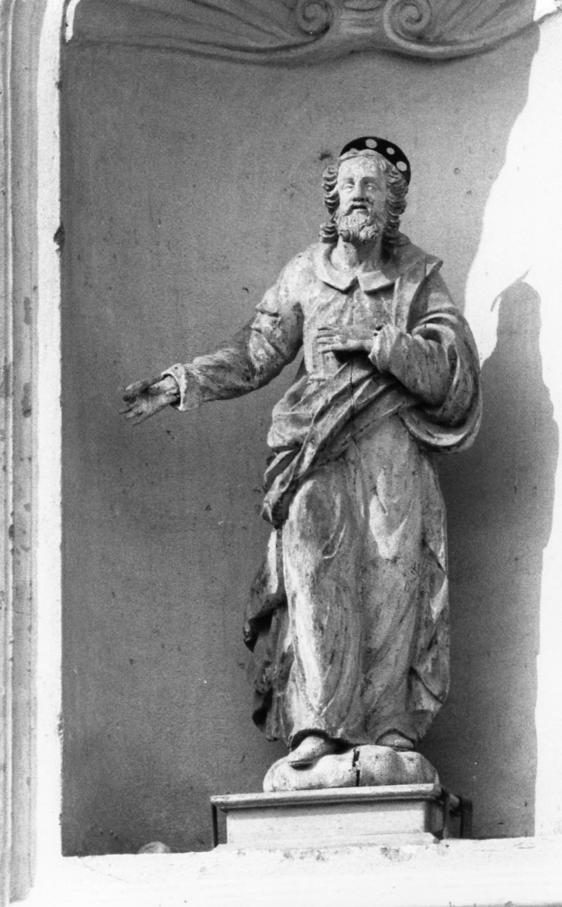 San Pietro (statua, opera isolata) - ambito valtellinese (sec. XVIII)