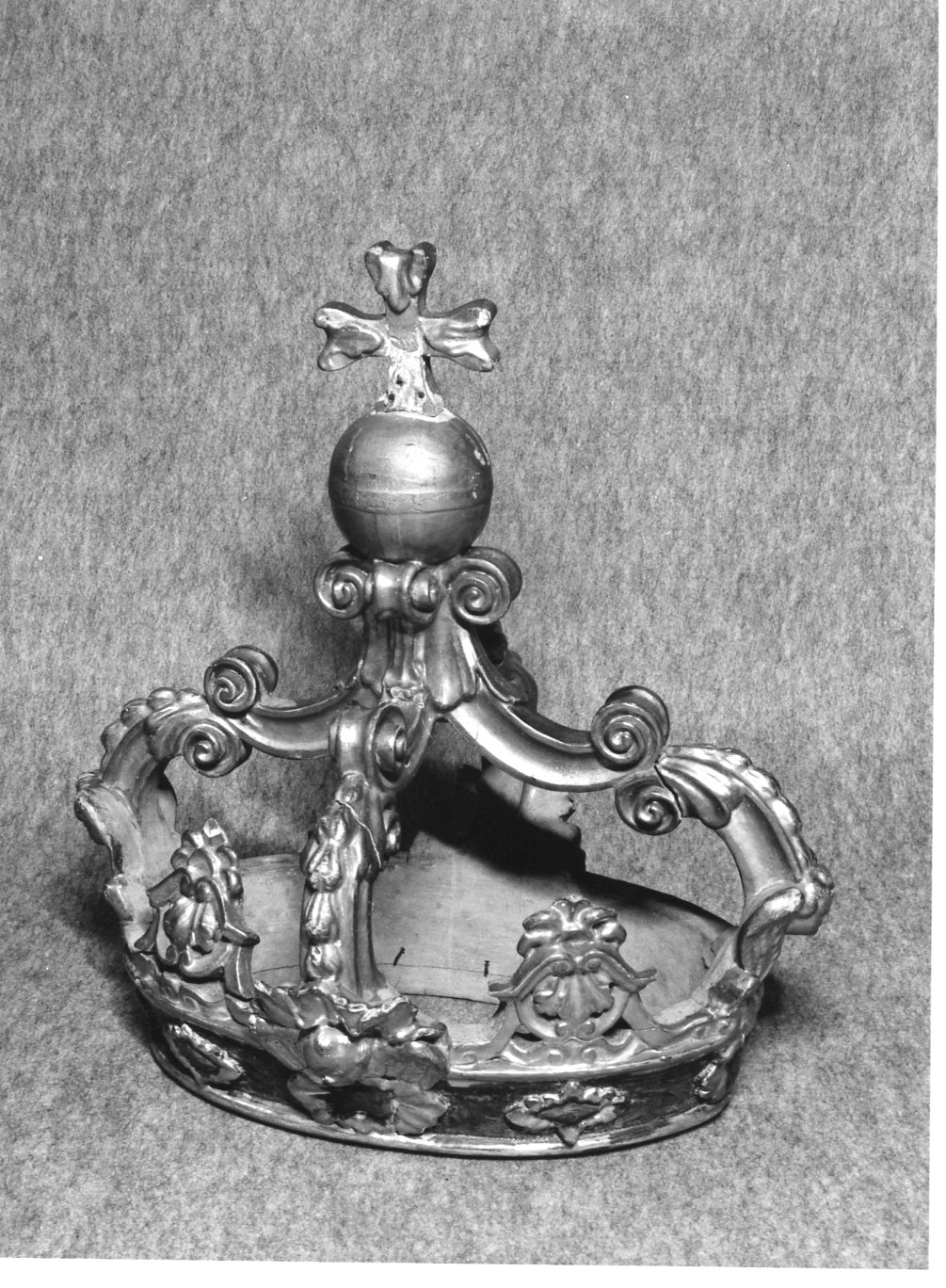 corona pensile, opera isolata - ambito lombardo (fine/inizio secc. XVIII/ XIX)