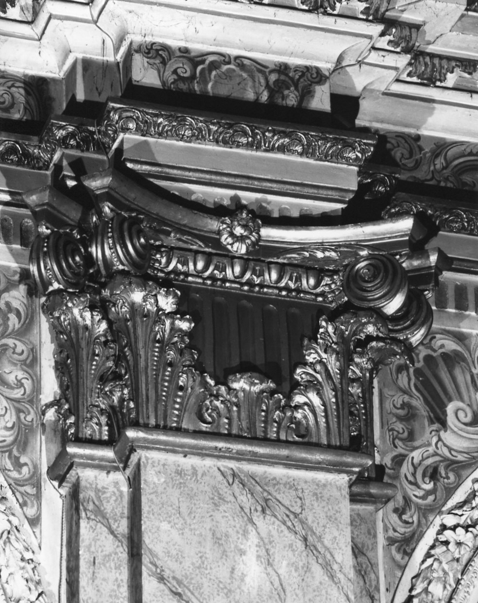 capitello composito, serie - ambito lombardo (sec. XVIII)