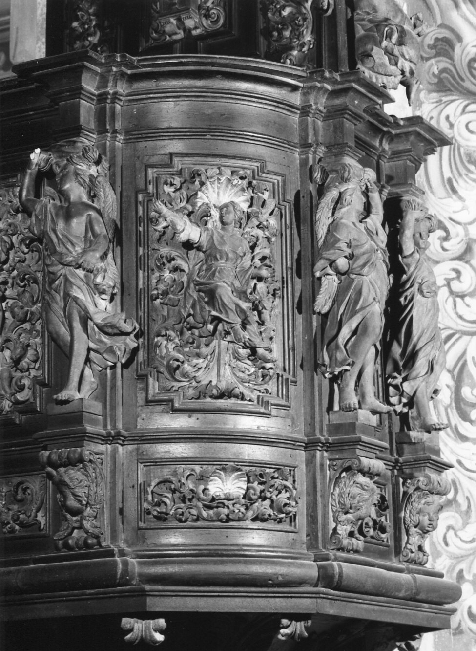 decorazione plastica, elemento d'insieme di Del Piaz Giovanni Battista (sec. XVIII)