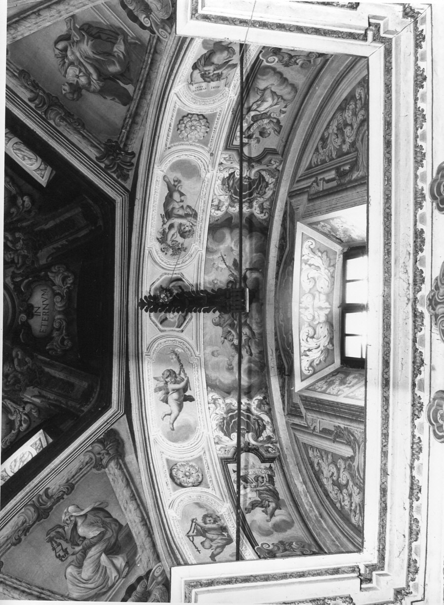 angeli (dipinto murale, elemento d'insieme) di Muttoni Giovanni Battista (sec. XVIII)