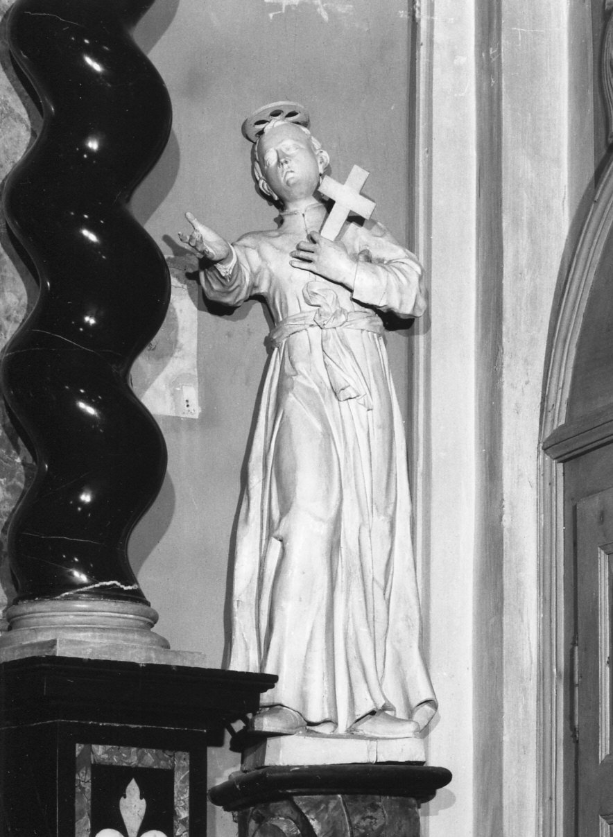 San Luigi Gonzaga (statua, serie) di Peder Matthias (sec. XVIII)