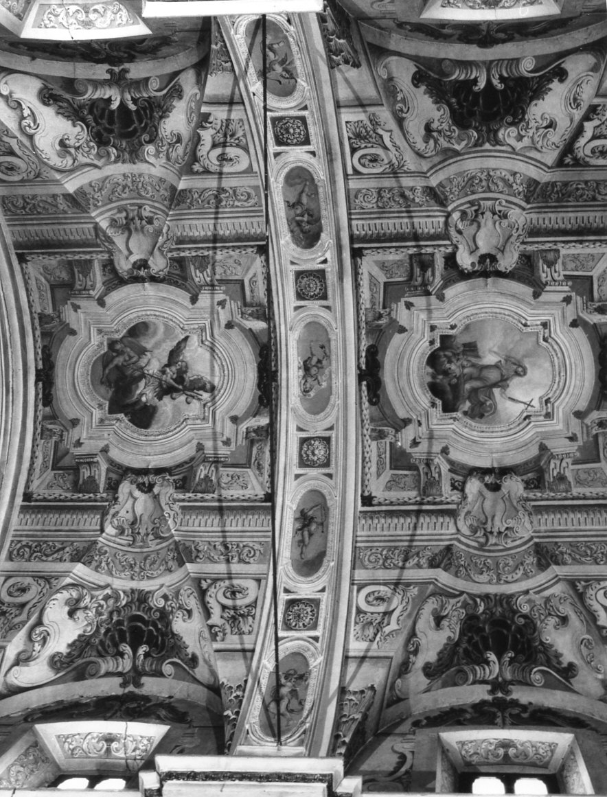 dipinto murale, elemento d'insieme di Muttoni Giovanni Battista (e aiuti), Calca Gerolamo (sec. XVIII)