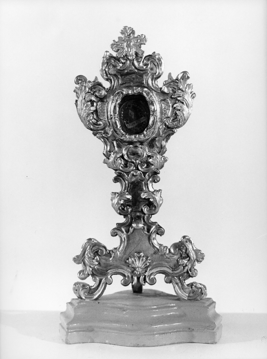 reliquiario - a ostensorio, opera isolata - bottega lombarda (sec. XVIII)