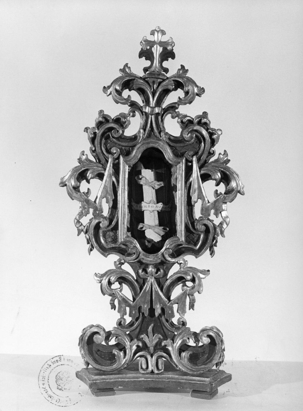 reliquiario, serie - bottega lombarda (sec. XVII)