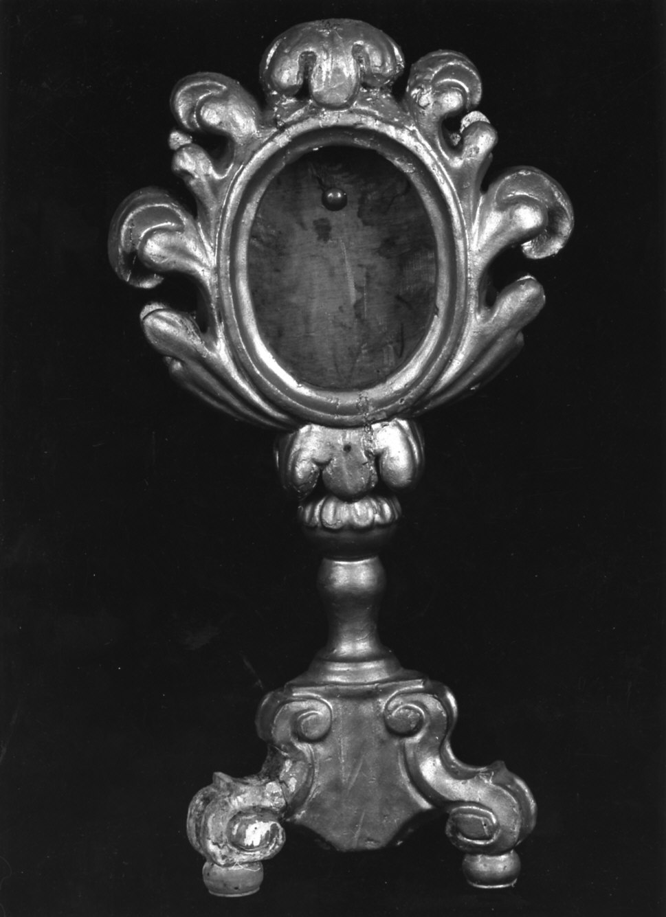 reliquiario - a ostensorio, opera isolata - bottega lombarda (sec. XIX)