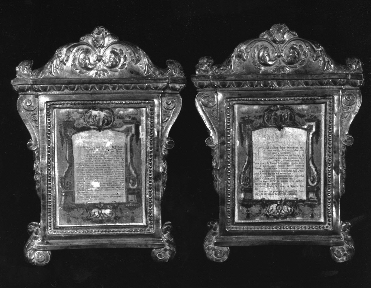 cartagloria, coppia - bottega italiana (sec. XIX)