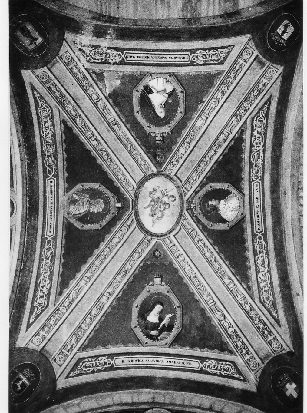 I Beati di Casa Savoia (dipinto, opera isolata) di Barbotti Paolo (attribuito) (sec. XIX)