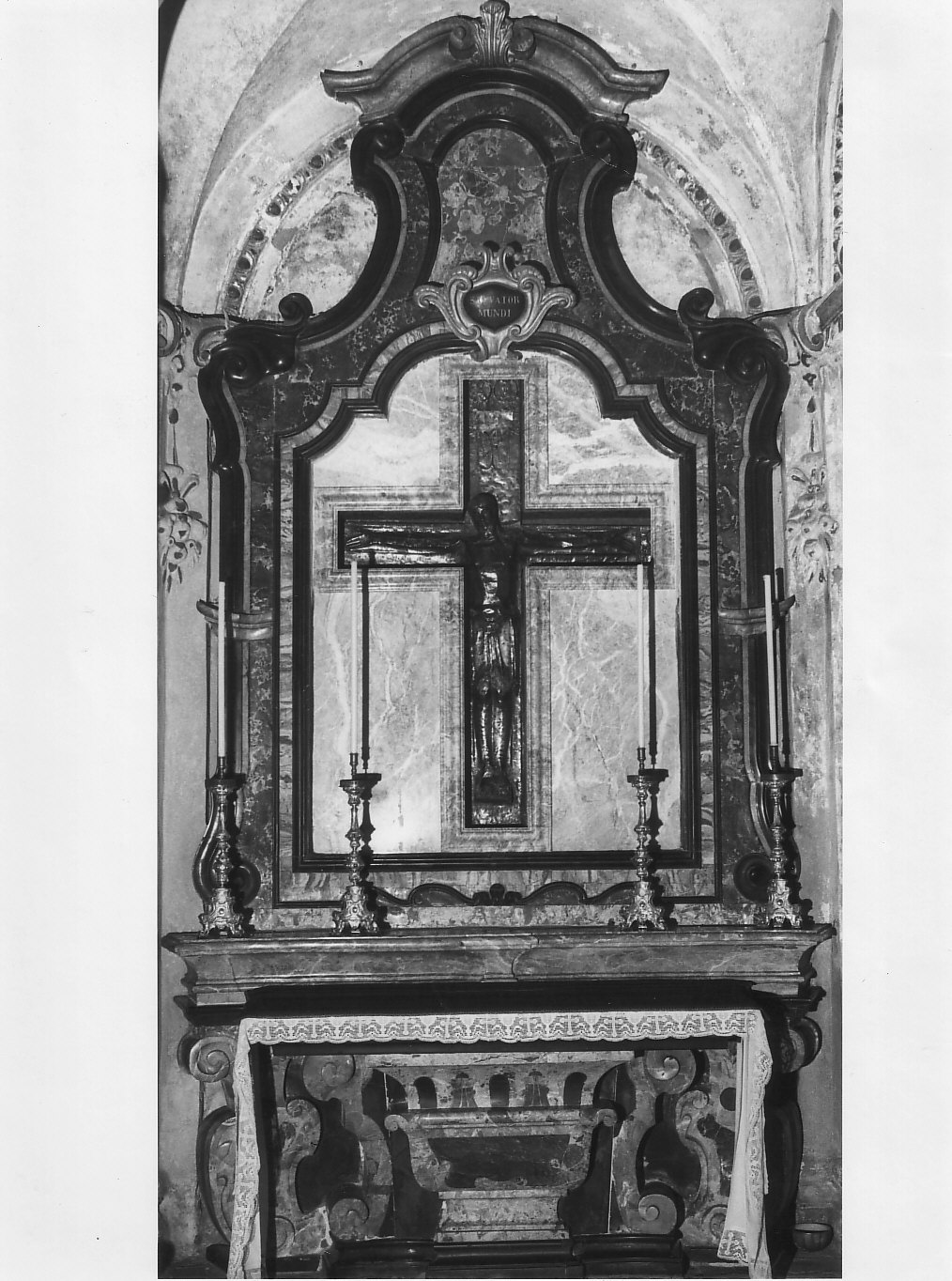 altare, opera isolata - bottega lombarda (sec. XVIII)