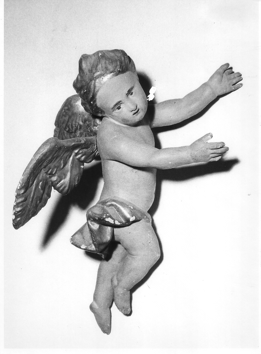 angioletto (statuetta, coppia) - bottega lombarda (sec. XVIII)