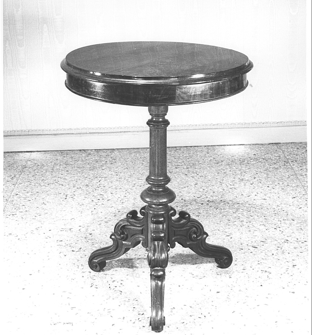 tavolino da centro - bottega Italia settentrionale (fine sec. XIX)