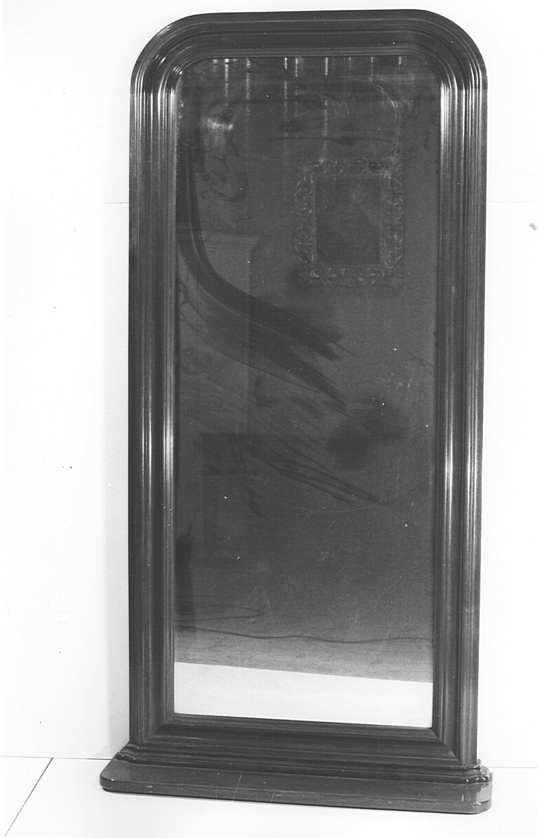 specchiera, opera isolata - bottega inglese (fine/inizio secc. XIX/ XX)