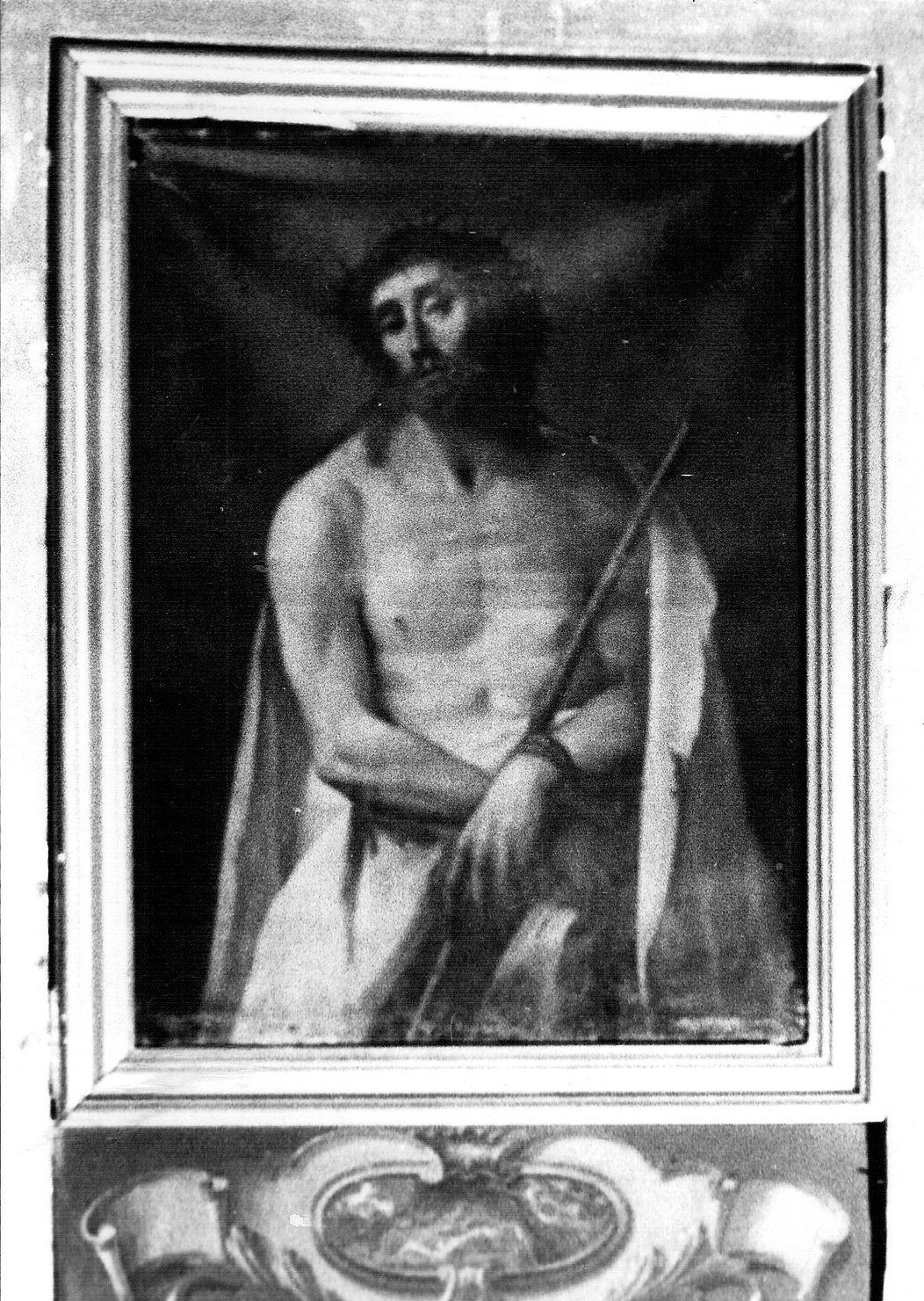 Ecce Homo (dipinto, opera isolata) - ambito lombardo (fine/inizio secc. XVII/ XVIII)