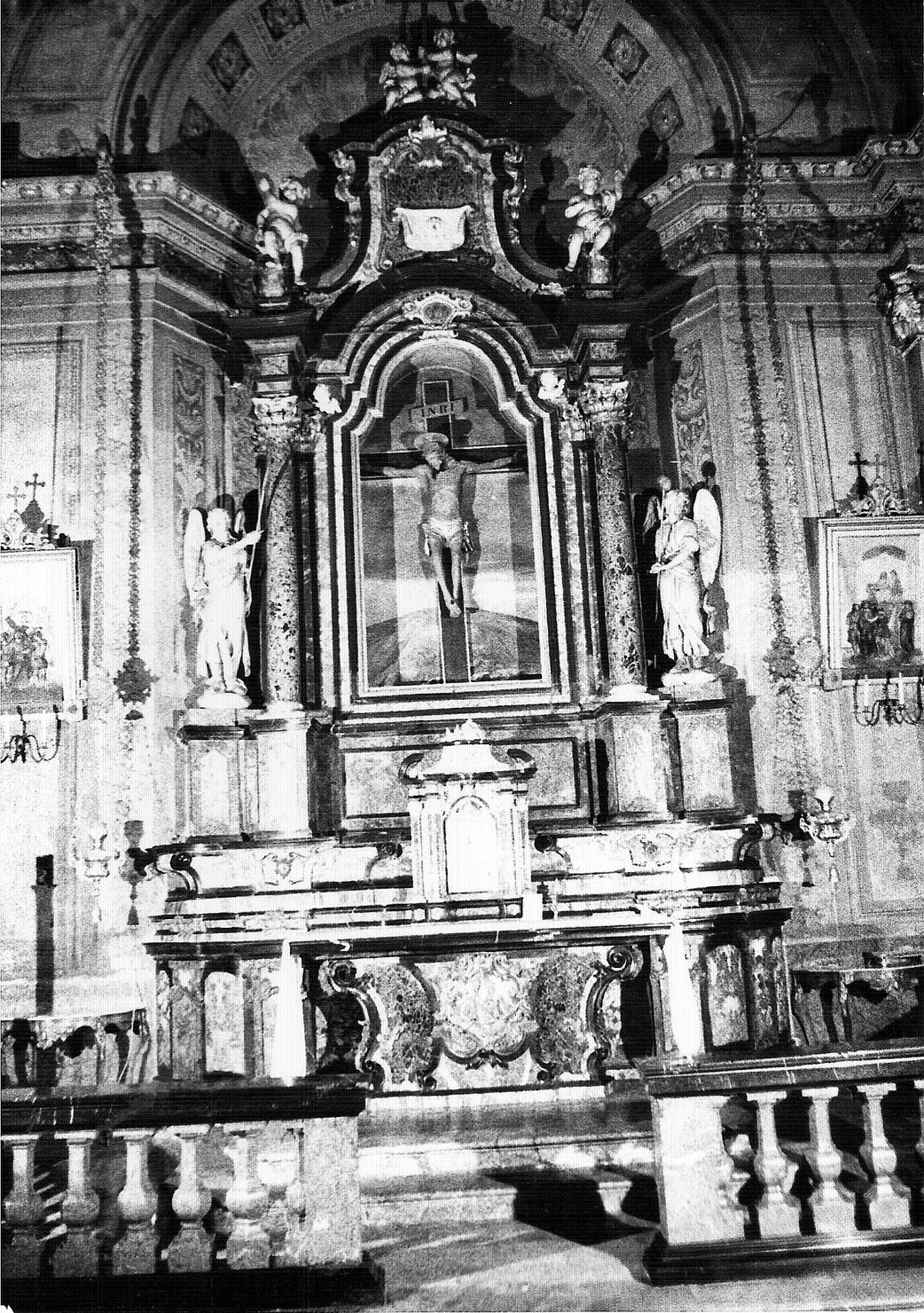 altare, opera isolata - bottega lombarda (sec. XVIII)