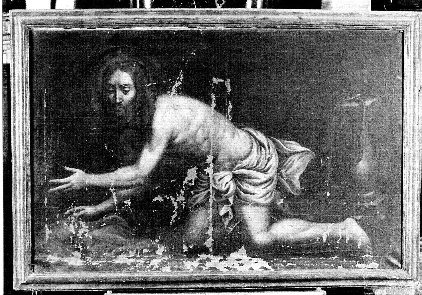 flagellazione di Cristo (dipinto, opera isolata) - ambito lombardo (sec. XVII)