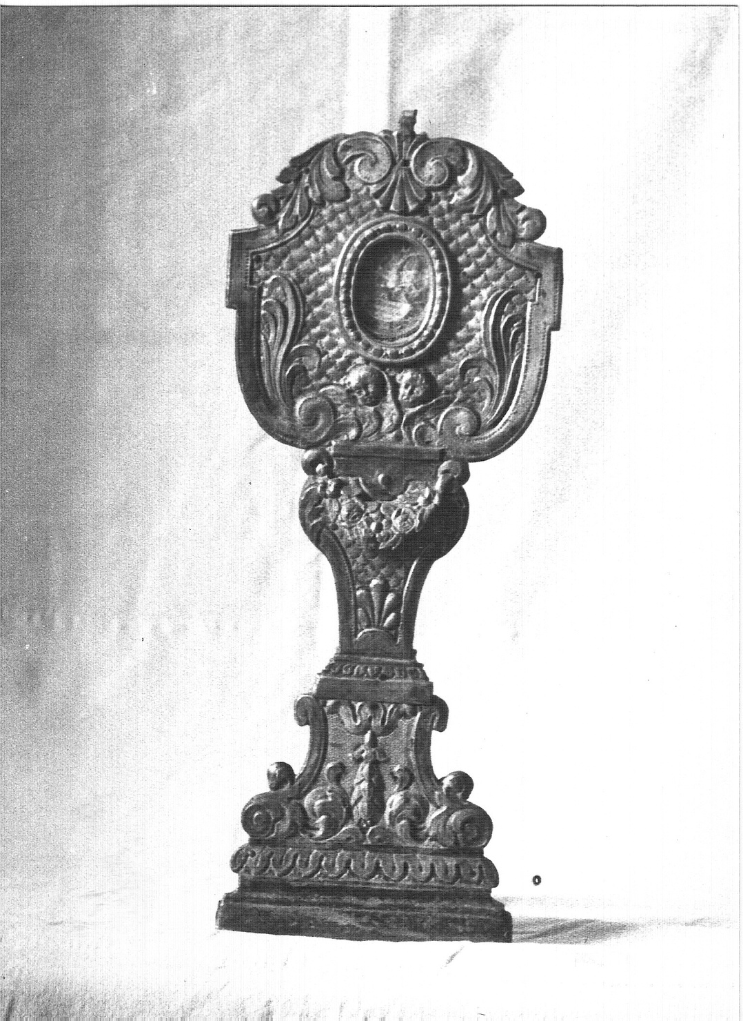 reliquiario, opera isolata - bottega lombarda (fine sec. XVIII)