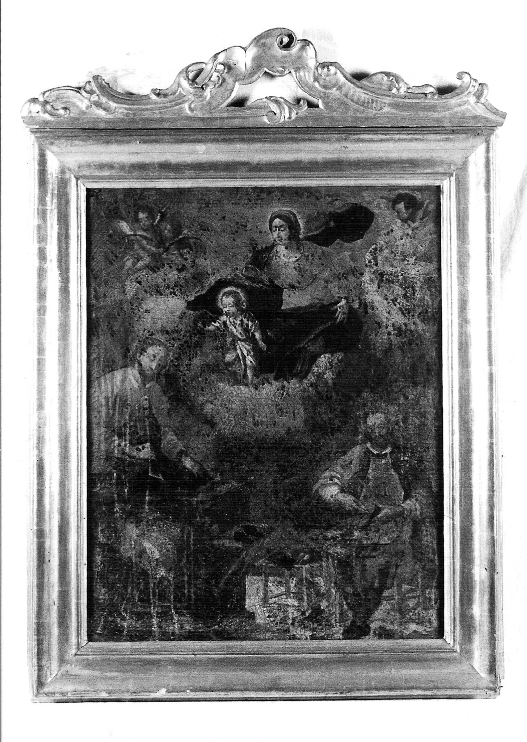 Madonna dei calzolai, Madonna (dipinto, opera isolata) - ambito lombardo (fine/inizio secc. XVII/ XVIII)