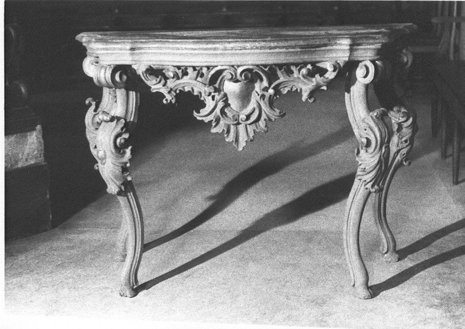 console, coppia - ambito Italia settentrionale (sec. XVIII)