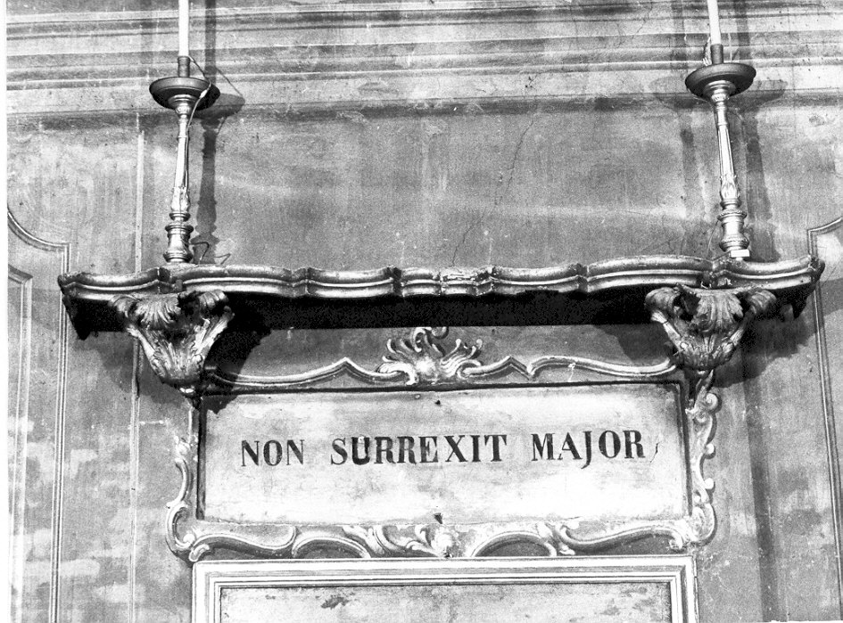 mensola, opera isolata - ambito Italia settentrionale (sec. XVIII)