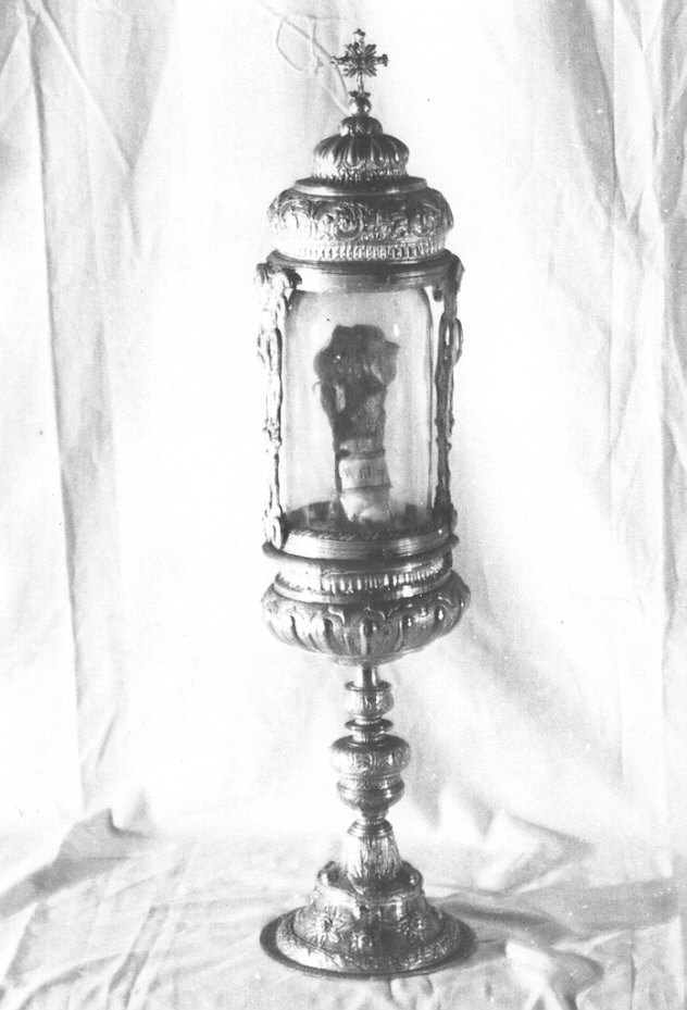 reliquiario, opera isolata - ambito Italia settentrionale (sec. XVIII)