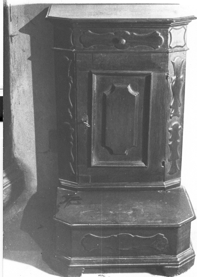 inginocchiatoio, opera isolata - ambito Italia settentrionale (sec. XVIII)