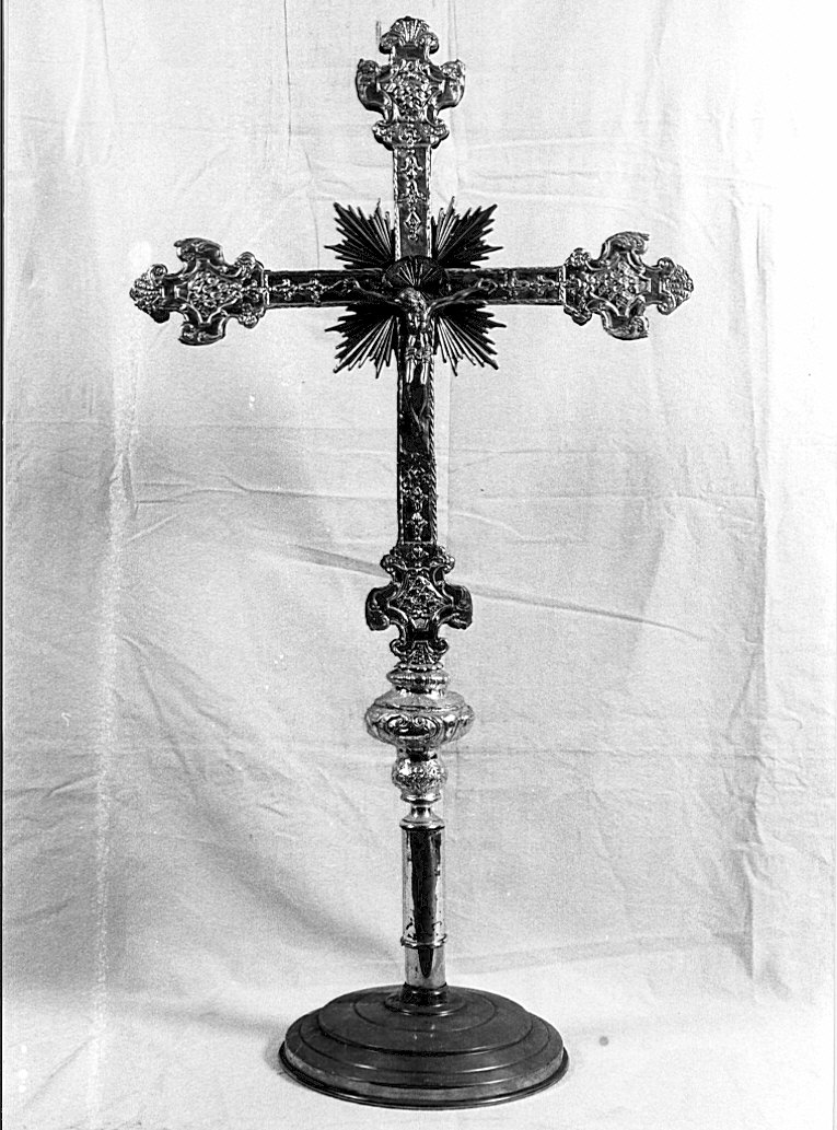 croce d'altare - bottega lombarda (sec. XVIII)