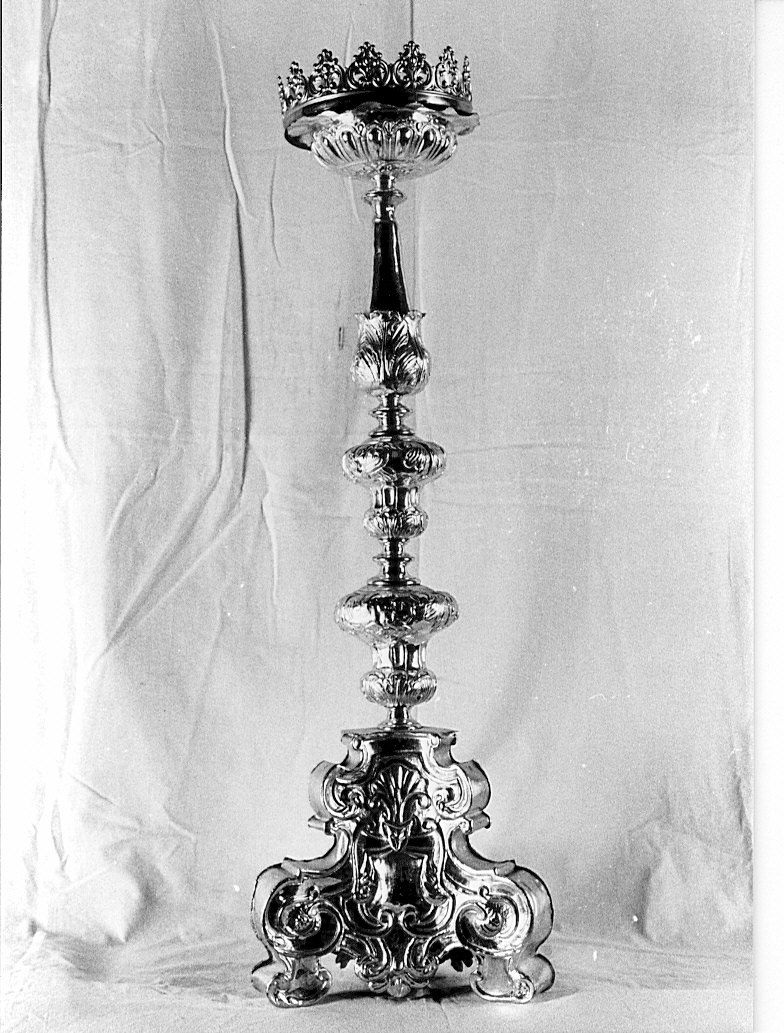 candeliere, serie - bottega lombarda (fine sec. XVIII)