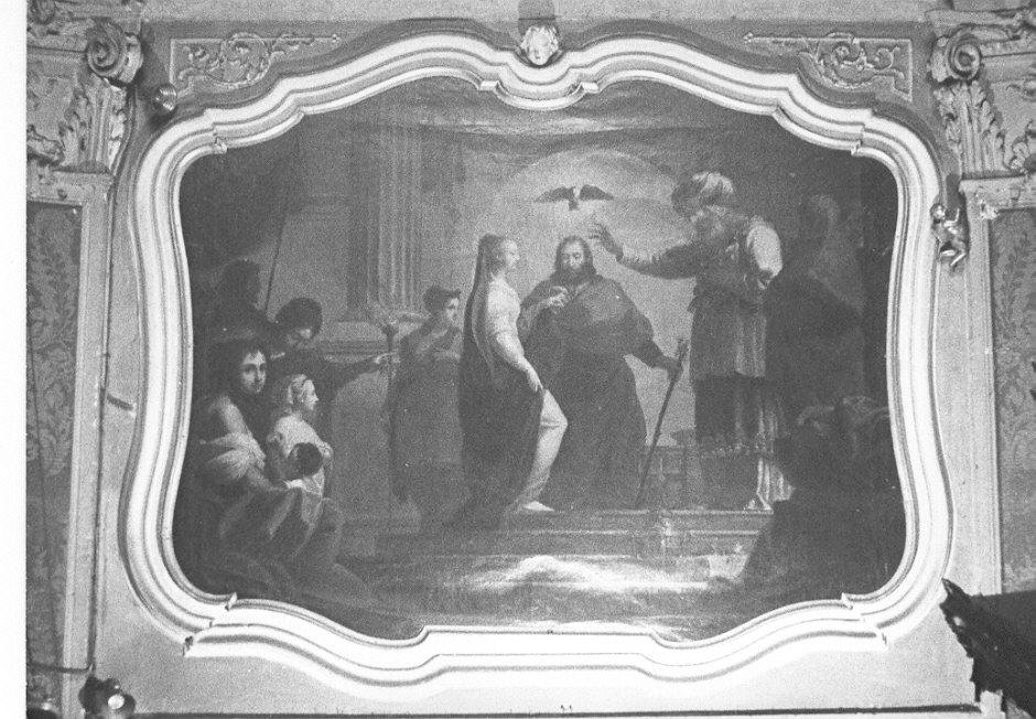storie della vita di Maria Vergine e di San Giuseppe (dipinto, ciclo) di Borroni Paolo (sec. XVIII)