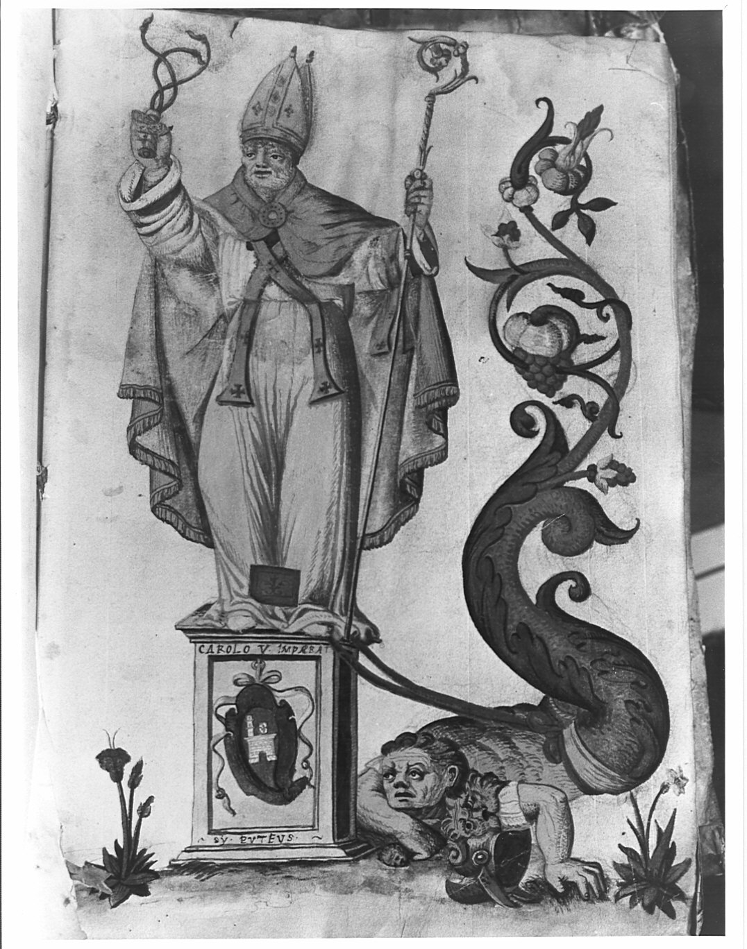 Sant'Ambrogio (dipinto) - ambito lombardo (sec. XVI)