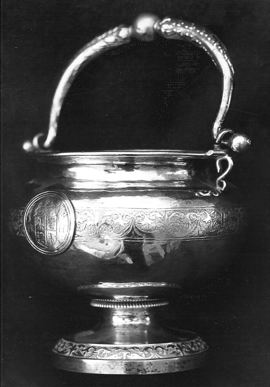 secchiello per l'acqua benedetta - bottega lombarda (sec. XVI)