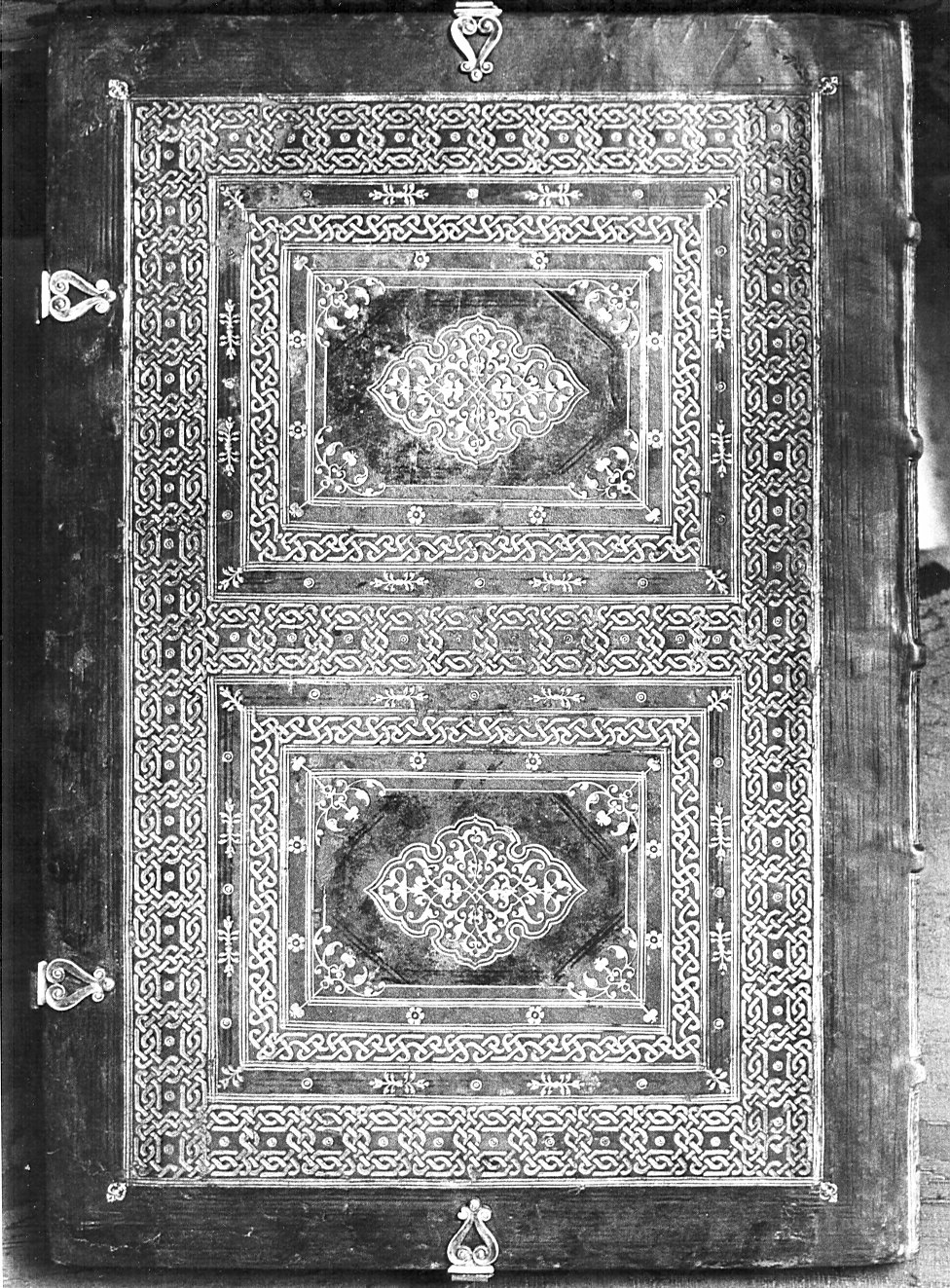 coperta di libro liturgico - bottega lombarda (sec. XVI)