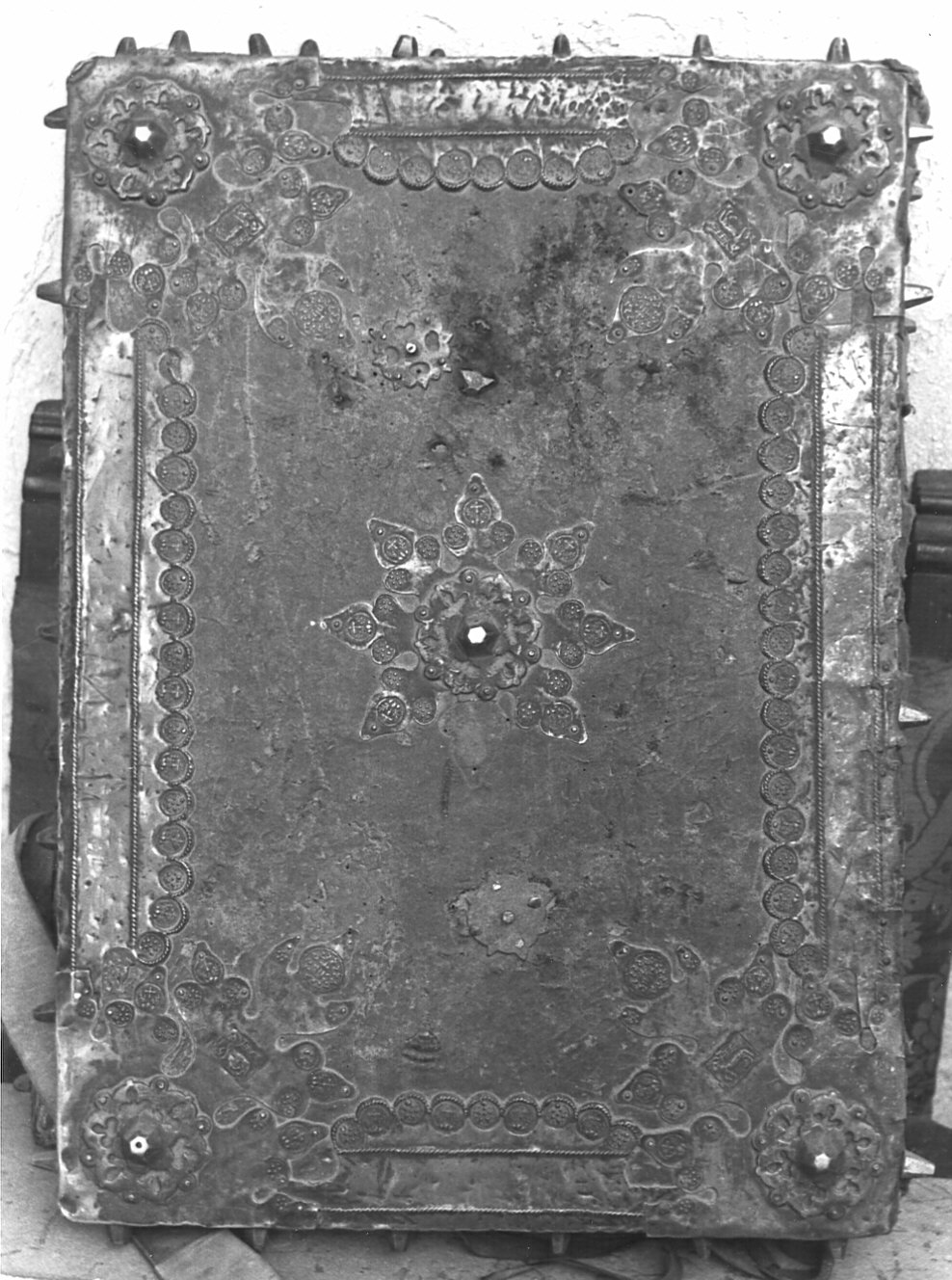coperta di libro - bottega lombarda (sec. XVI)