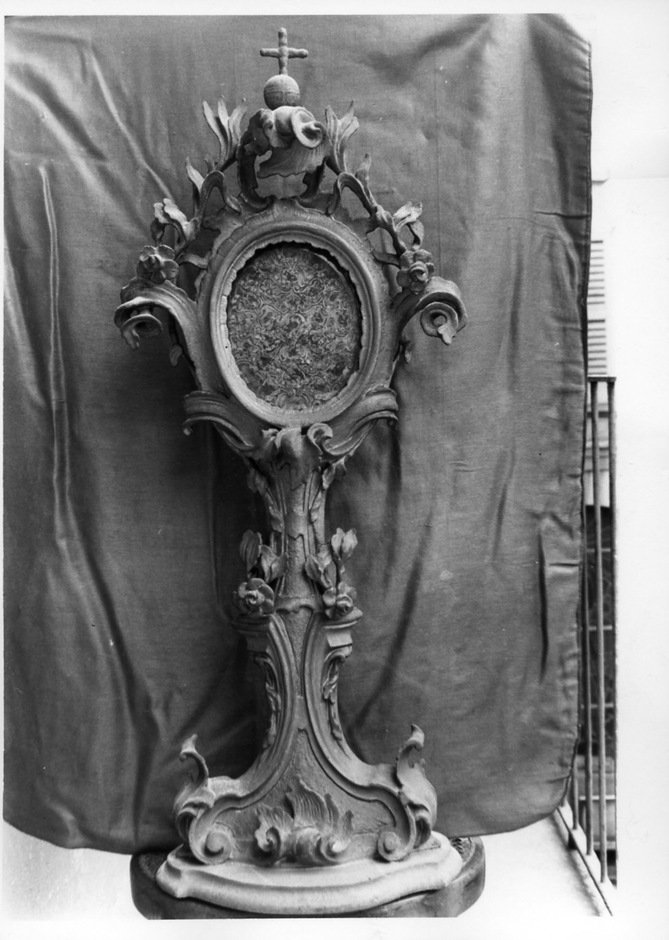 reliquiario - a ostensorio, serie - bottega lombarda (sec. XIX)