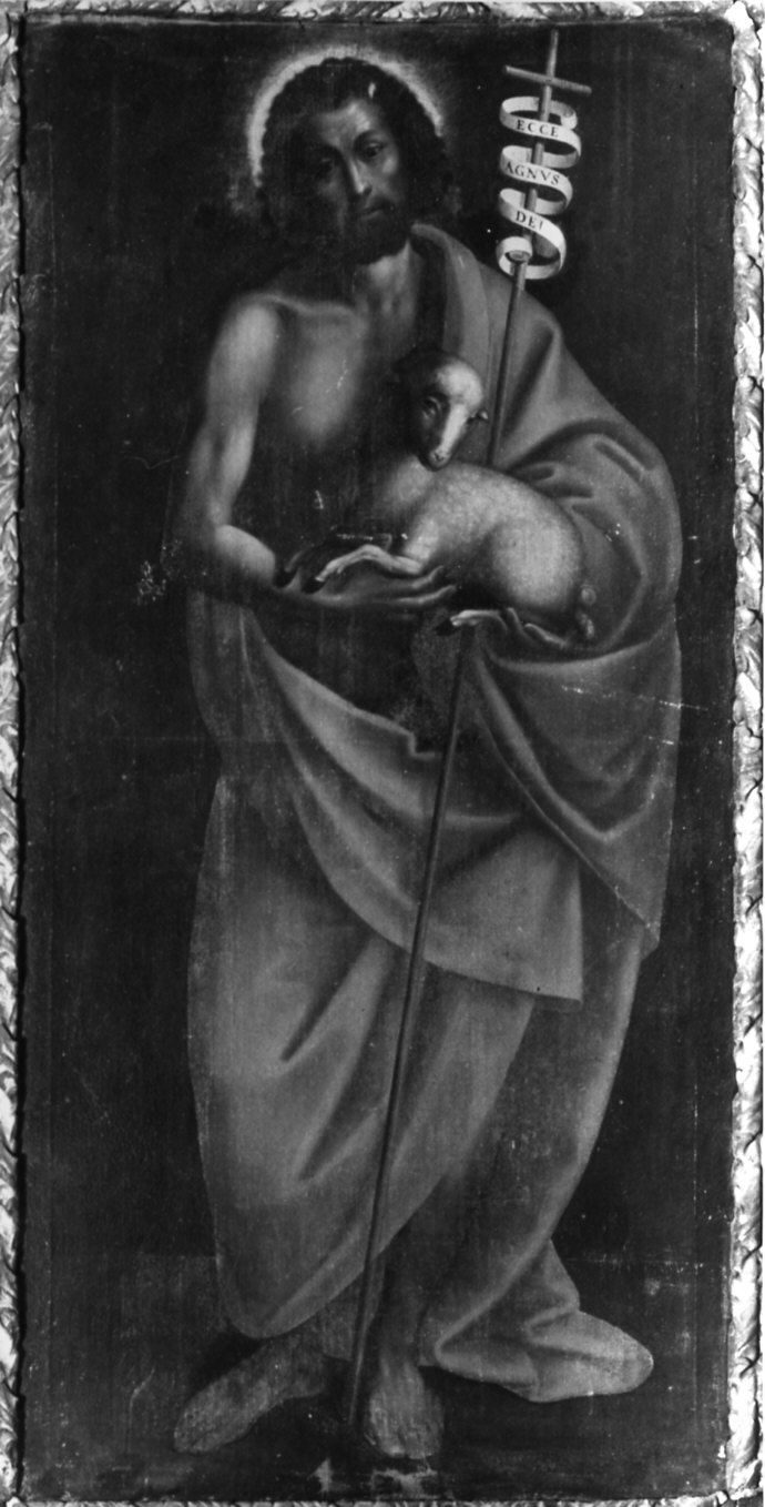 San Giovanni Battista (dipinto, opera isolata) - ambito lombardo-piemontese (metà sec. XVI)