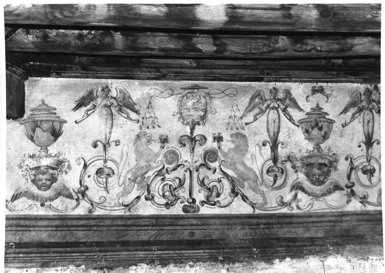 motivi decorativi (decorazione pittorica, complesso decorativo) - ambito lombardo (seconda metà sec. XVI)