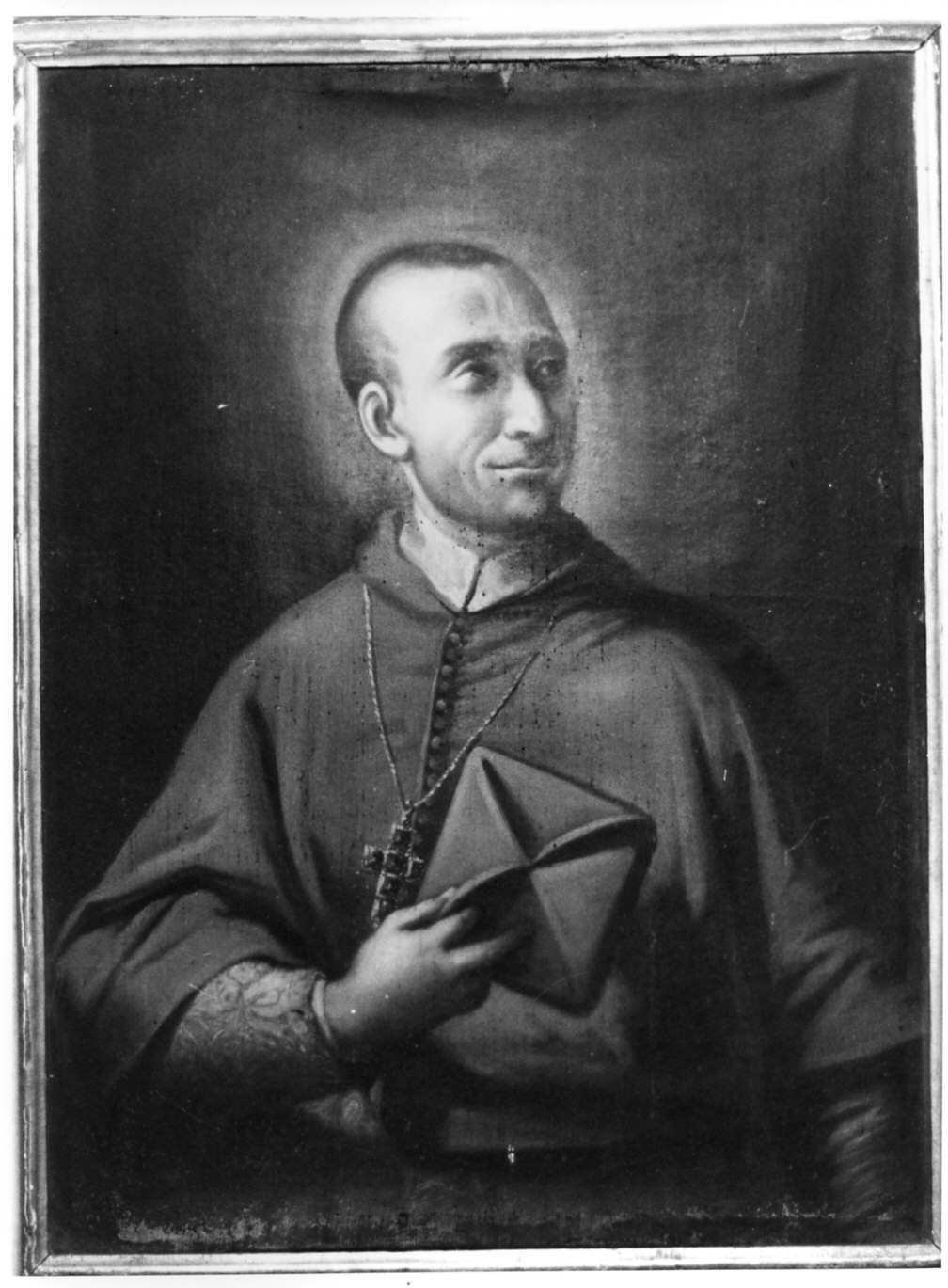 San Carlo Borromeo (dipinto, opera isolata) - ambito lombardo (fine/inizio secc. XVIII/ XIX)