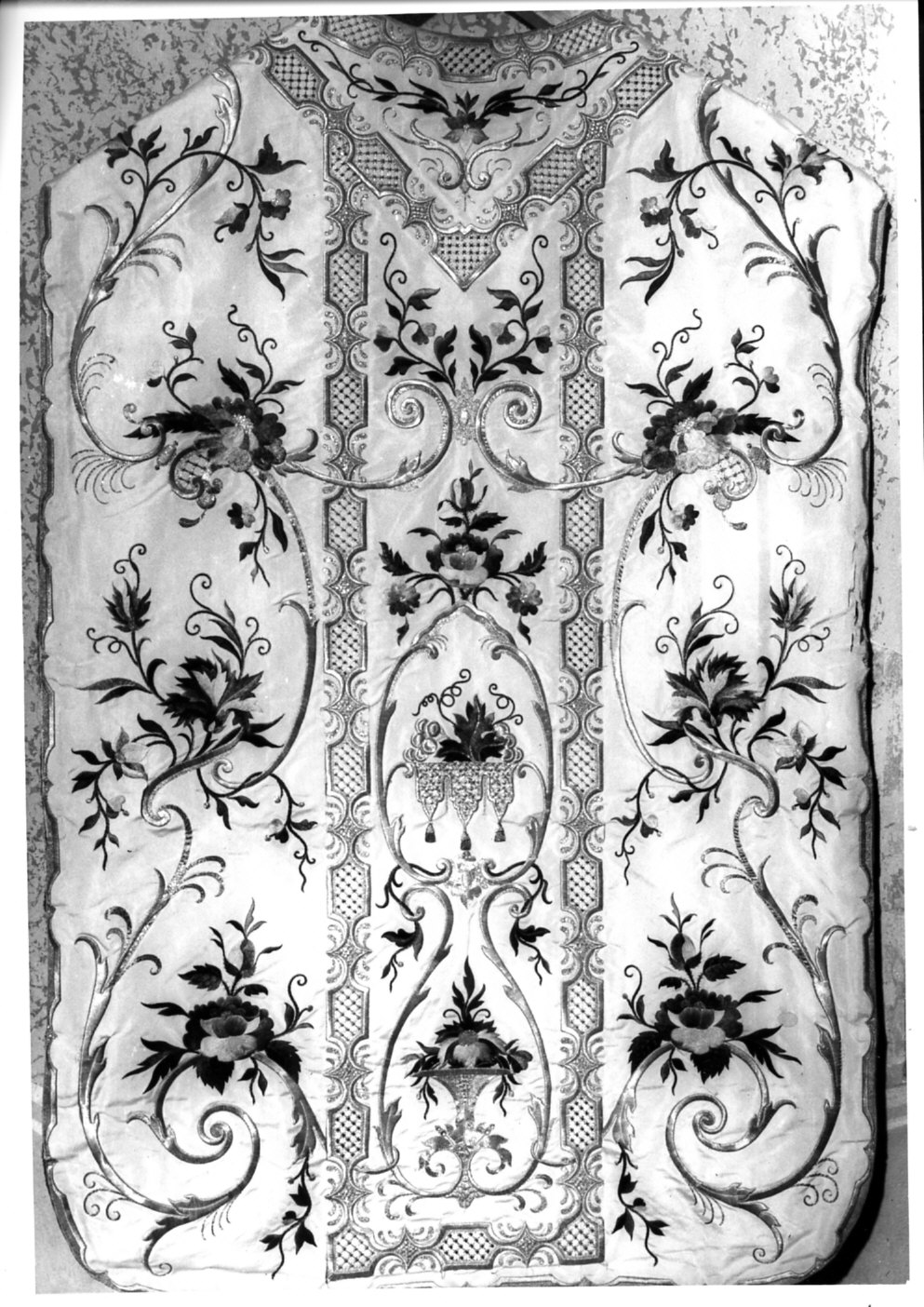 paramento liturgico, insieme - manifattura italiana (sec. XIX)