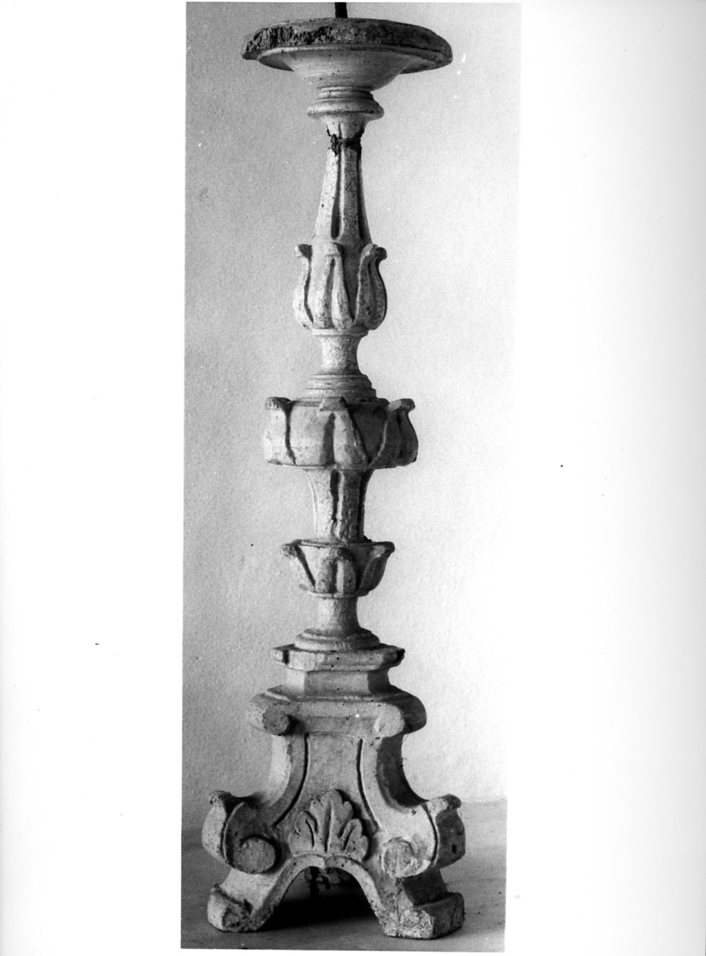 candeliere, serie - bottega lombarda (sec. XVIII)