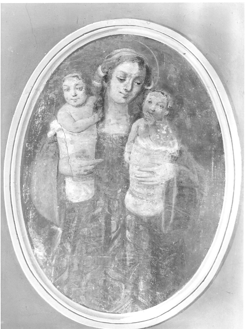 Carità (dipinto, opera isolata) - ambito lombardo (sec. XVII)