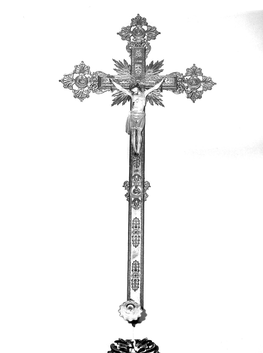 crocifisso, opera isolata - bottega lombarda (sec. XIX)