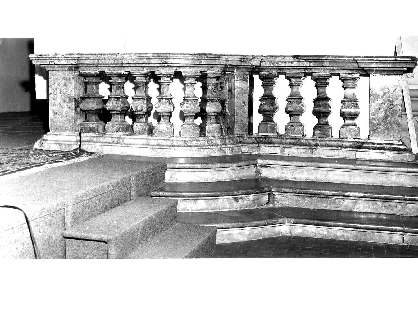 balaustrata - bottega lombarda (sec. XVIII)