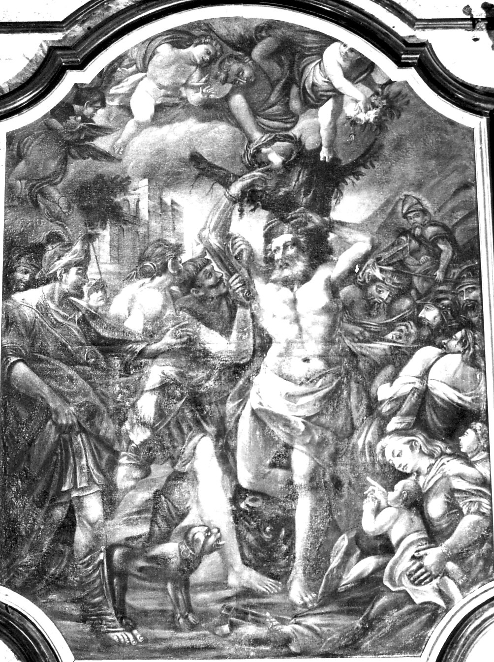 Il Martirio di San Bartolomeo (dipinto, opera isolata) di Valdani Alessandro (attribuito) (sec. XVIII)