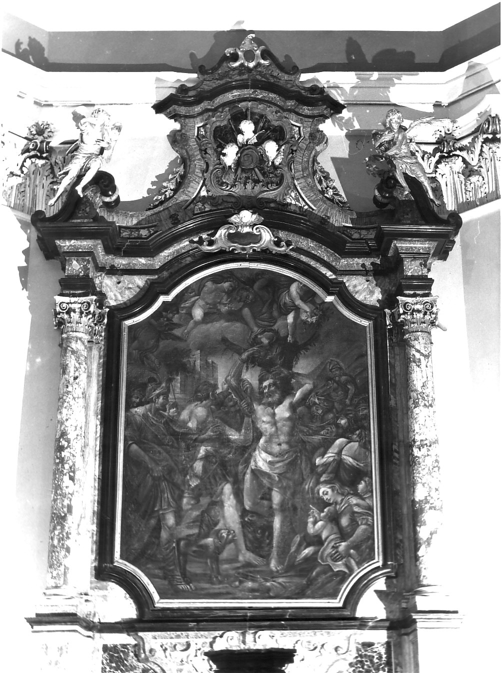 cornice, opera isolata - bottega lombarda (sec. XVIII)