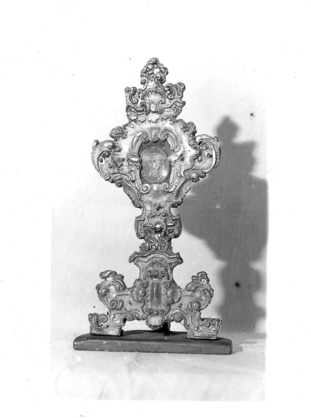 reliquiario - a ostensorio, opera isolata - bottega lombarda (sec. XVIII)