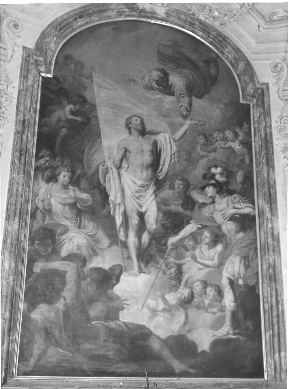 Trinità (dipinto, opera isolata) - ambito lombardo (sec. XVIII)